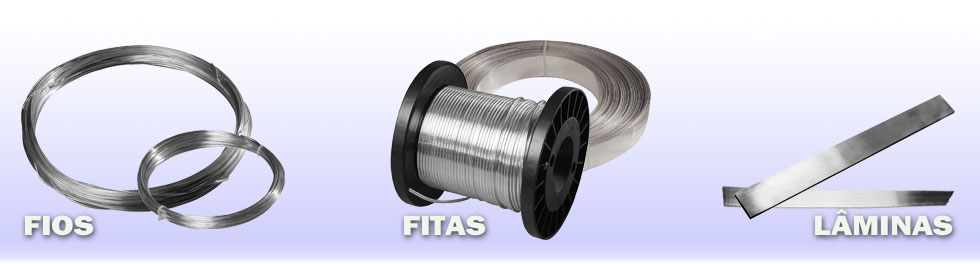 Metalms - Fios, fitas e lâminas